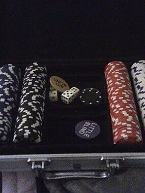 Premium 300‑Piece Poker Chip Set with Case – Casino‑Grade Chips, Dice & Blinds